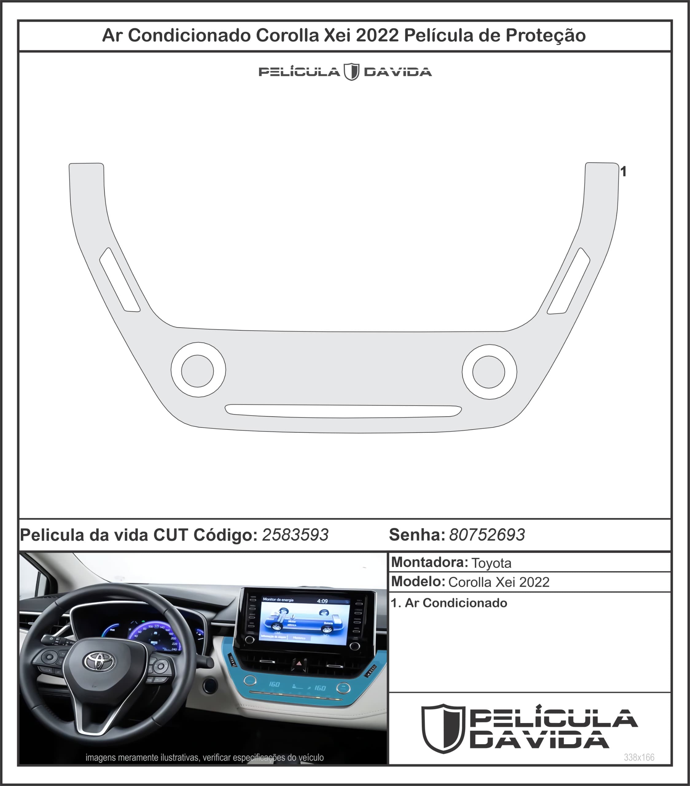 Ar Corolla Xei 2022